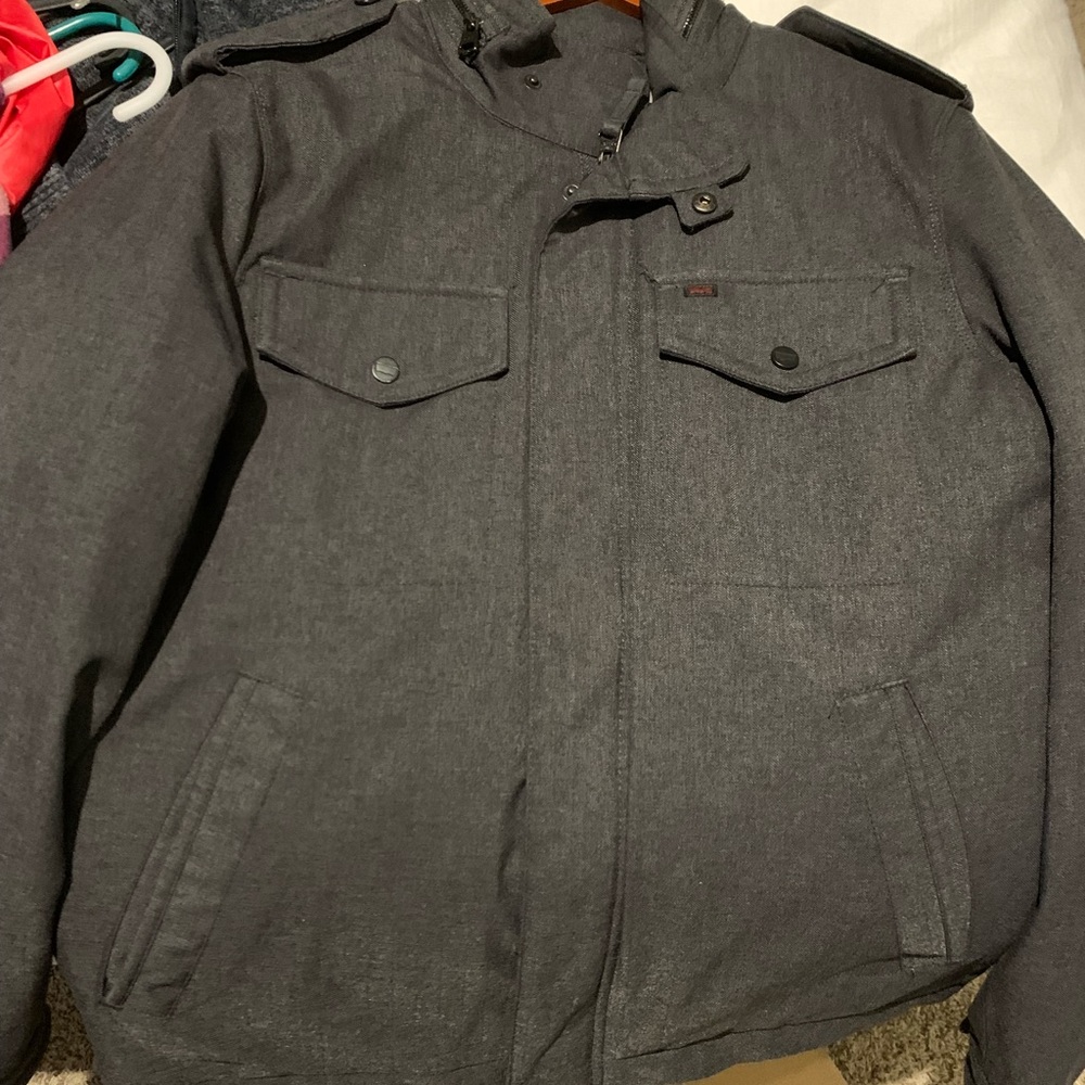 Good condition Levi's jacket. Dark gray, only used for one of two seasons